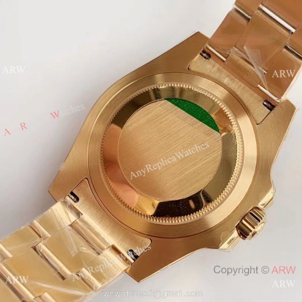 (EW Factory) Swiss Copy Rolex GMT-Master II 2836 Watch Yellow Gold Black Ceramic (EW Factory) Swiss Copy Rolex GMT-Master II 2836 Watch Yellow Gold Black Ceramic