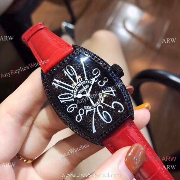 Franck Muller Platinum Rotor Black Diamond Men Watch Knock off Watches China Franck Muller Platinum Rotor Black Diamond Men Watch Knock off Watches China