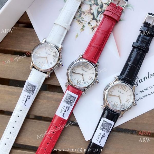 Best Quality Chopard Happy Sport 36mm Watches 2-Tone Rose Gold Best Quality Chopard Happy Sport 36mm Watches 2-Tone Rose Gold