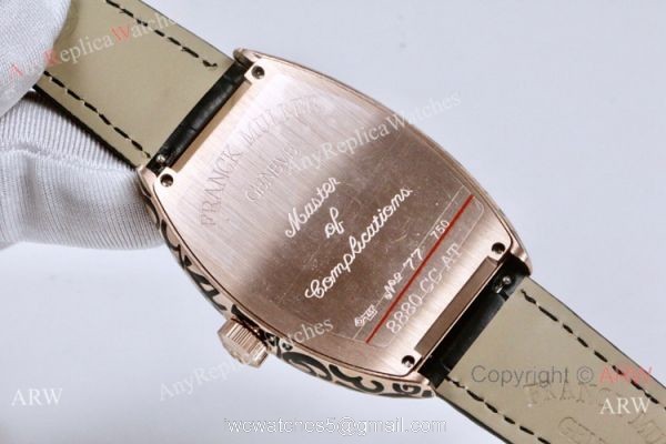 Copy Franck Muller Cintree Curvex 25th Anniversary Special Edition Watch Rose Gold Copy Franck Muller Cintree Curvex 25th Anniversary Special Edition Watch Rose Gold