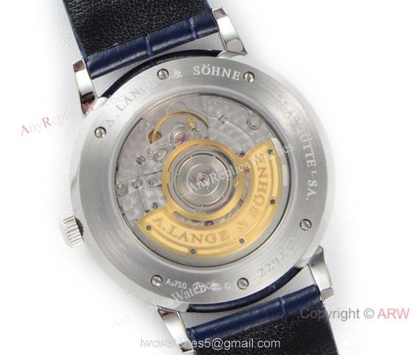 A Lange Sohne Saxonia Thin Swiss 2892 Replica watch New Blue Face A Lange Sohne Saxonia Thin Swiss 2892 Replica watch New Blue Face