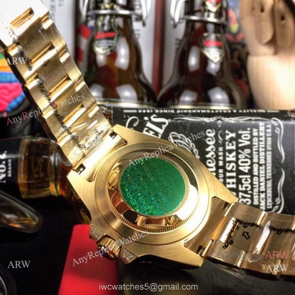 New Rolex GMT Master 2 Rainbow Bezel Yellow Gold Watch Any Watch Replica New Rolex GMT Master 2 Rainbow Bezel Yellow Gold Watch Any Watch Replica