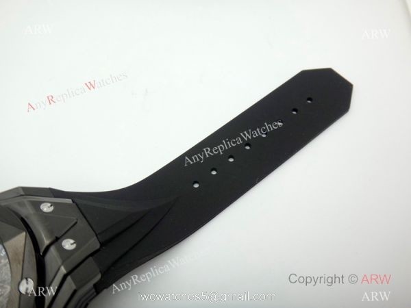 Replica Hublot Big Bang SANG BLEU II All Black Watch 45mm Replica Hublot Big Bang SANG BLEU II All Black Watch 45mm