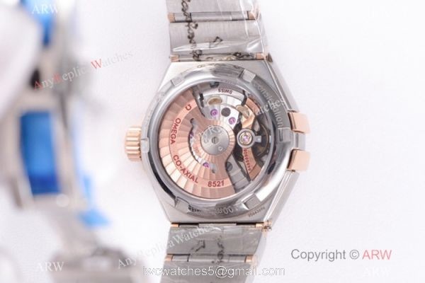 Omega Constellation 2-Tone Rose Gold 8521 Watch Super Clone Omega Constellation 2-Tone Rose Gold 8521 Watch Super Clone