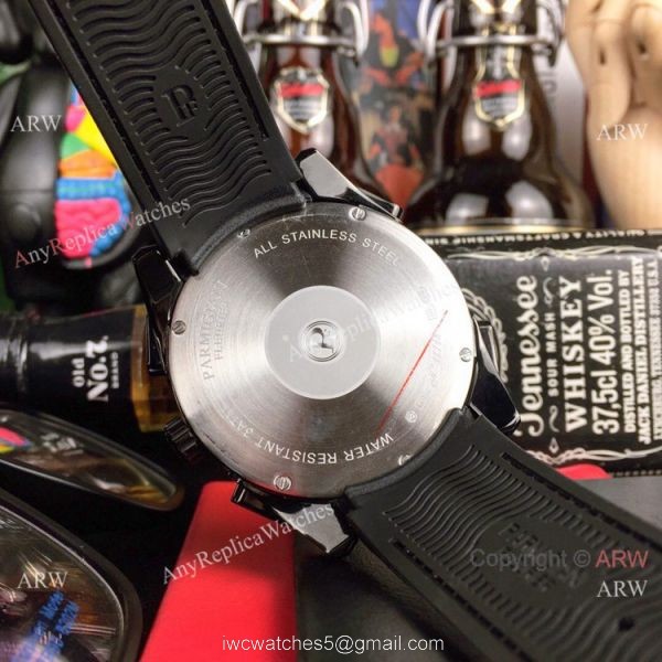 Copy Parmigiani Fleurier Bugatti Aerolithe Black Case 45mm Watches Copy Parmigiani Fleurier Bugatti Aerolithe Black Case 45mm Watches
