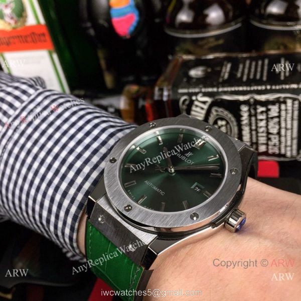 AAA Copy Hublot Classic Fusion Automatic Watches Green version AAA Copy Hublot Classic Fusion Automatic Watches Green version