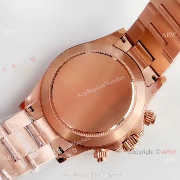 JH Factory Swiss 4130 Rolex Daytona Chocolate Replica Watch 40mm JH Factory Swiss 4130 Rolex Daytona Chocolate Replica Watch 40mm