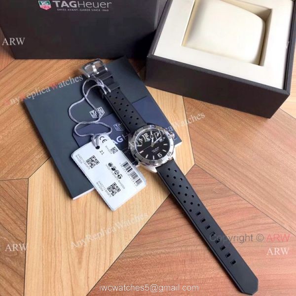 Swiss Grade Replica Tag Heuer F1 Calibre 5 Black Dial Watch 2019 New Swiss Grade Replica Tag Heuer F1 Calibre 5 Black Dial Watch 2019 New