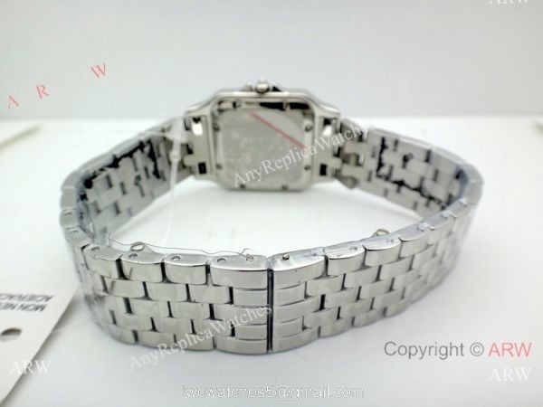 Clone Cartier Panthere de Stainless Steel Diamond Watch Quartz 27mm Clone Cartier Panthere de Stainless Steel Diamond Watch Quartz 27mm