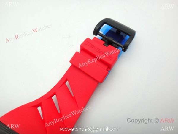 Swiss Replica Richard Mille RM70-01 Carbon Red Rubber Strap Watch Swiss Replica Richard Mille RM70-01 Carbon Red Rubber Strap Watch