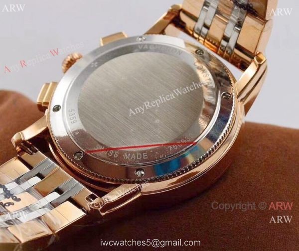 Vacheron Constantin Geneve VK 2 Tone Rose Gold Watch 42mm Vacheron Constantin Geneve VK 2 Tone Rose Gold Watch 42mm
