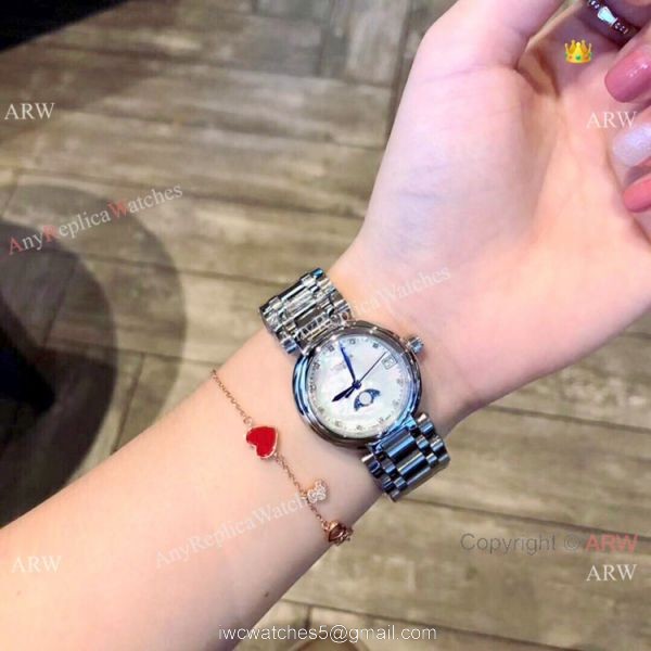 Longines PrimaLuna Quartz White Dial Ladies Watch New Replica Longines PrimaLuna Quartz White Dial Ladies Watch New Replica