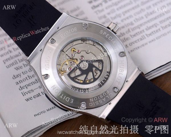 Copy Hublot Classic Fusion Watch 42mm SS Case Purple Dial Copy Hublot Classic Fusion Watch 42mm SS Case Purple Dial