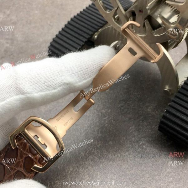 (GBF) Swiss Replica Cartier Ronde Solo De Watch Rose Gold Brown Leather Strap (GBF) Swiss Replica Cartier Ronde Solo De Watch Rose Gold Brown Leather Strap