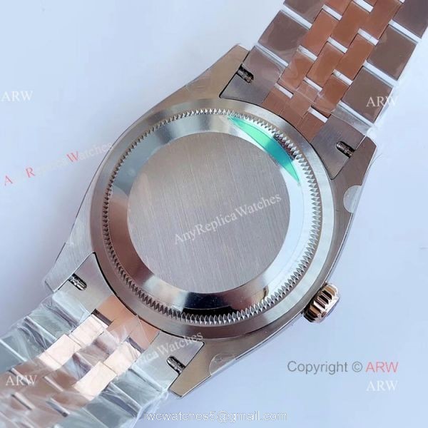 EW factory Rolex Computer Face Datejust 36 Two Tone Rose Gold Jubilee Chocolate Dial Watch EW factory Rolex Computer Face Datejust 36 Two Tone Rose Gold Jubilee Chocolate Dial Watch
