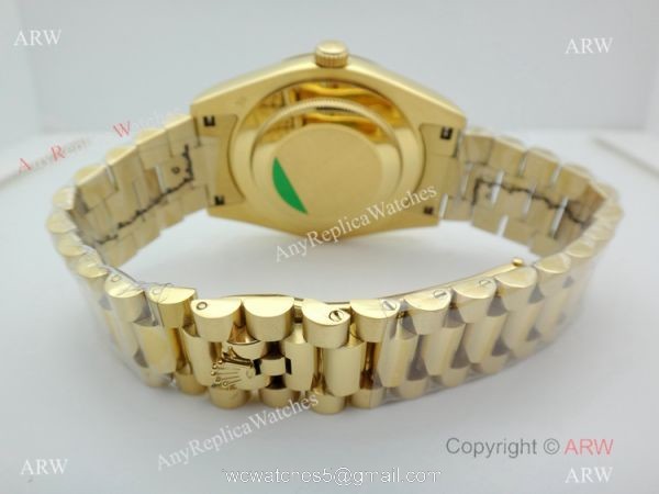 New Copy Rolex Day-Date President White textured Dial Watch 40mm New Copy Rolex Day-Date President White textured Dial Watch 40mm