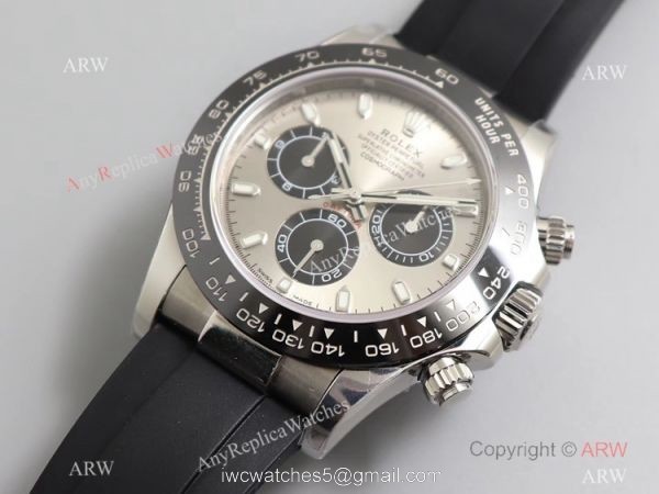 Noob V3 Rolex Daytona Oysterflex Strap Gray Dial Watch Super Clone Noob V3 Rolex Daytona Oysterflex Strap Gray Dial Watch Super Clone