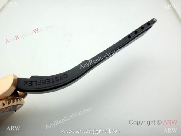Replica Rolex GMT-Master II Rubber Strap Brown Black Ceramic Watch Replica Rolex GMT-Master II Rubber Strap Brown Black Ceramic Watch
