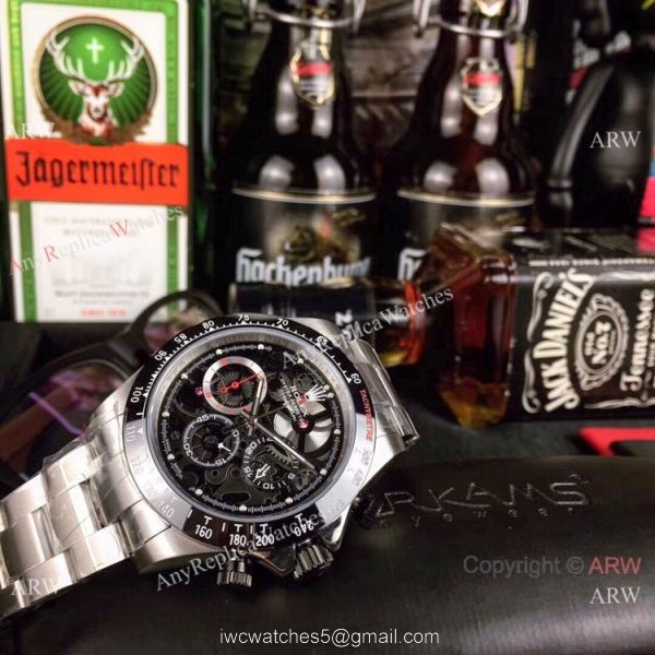 High Quality Copy Rolex Daytona La Montoya Chronograph Stainless Steel Watch High Quality Copy Rolex Daytona La Montoya Chronograph Stainless Steel Watch