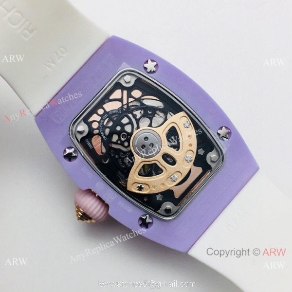 VS Factory Richard Mille RM07-03 Marshmallow BonBon Watch White Ceramic VS Factory Richard Mille RM07-03 Marshmallow BonBon Watch White Ceramic