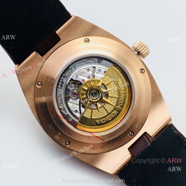 GB Factory Vacheron Constantin Overseas Perpetual Calendar Watch Rose Gold White Face GB Factory Vacheron Constantin Overseas Perpetual Calendar Watch Rose Gold White Face