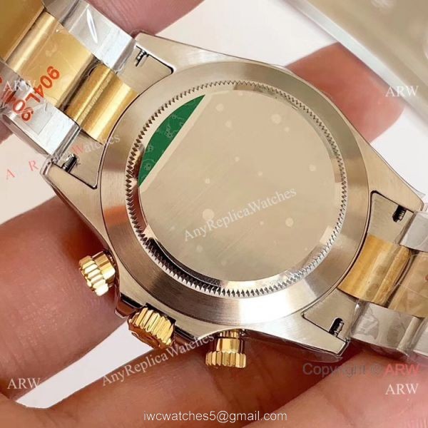 1:1 Best Edition Copy Rolex Daytona Two Tone 40mm Watch Noob Factory Swiss 4130 1:1 Best Edition Copy Rolex Daytona Two Tone 40mm Watch Noob Factory Swiss 4130