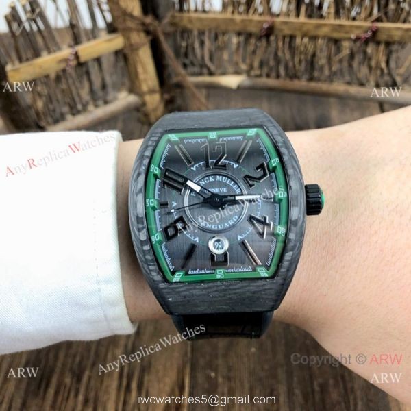 Swiss Quality Replica Franck Muller Vanguard Carbon Krypton Men Watches Swiss Quality Replica Franck Muller Vanguard Carbon Krypton Men Watches