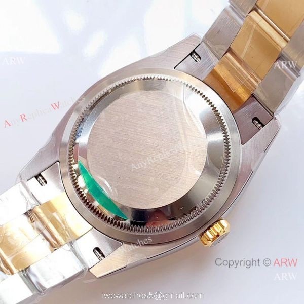 EWF Swiss Rolex Datejust Two Tone Diamond 36mm Watch EW Factory 3235 Movement EWF Swiss Rolex Datejust Two Tone Diamond 36mm Watch EW Factory 3235 Movement