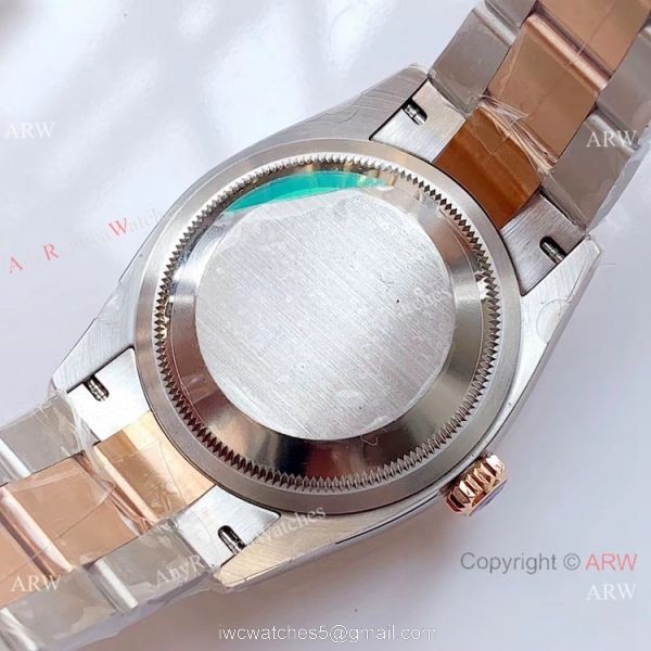 EWF Swiss 3235 Rolex Datejust Replica Watch 2-Tone Rose Gold Brown Dial EWF Swiss 3235 Rolex Datejust Replica Watch 2-Tone Rose Gold Brown Dial