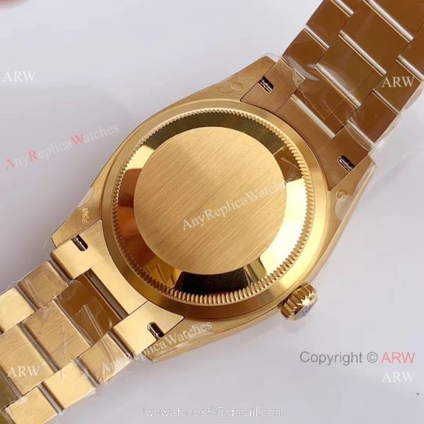 (EW Factory) Swiss Grade 1 Rolex Oyster Perpetual Day Date Fake Watch 36mm White Roman Dial (EW Factory) Swiss Grade 1 Rolex Oyster Perpetual Day Date Fake Watch 36mm White Roman Dial