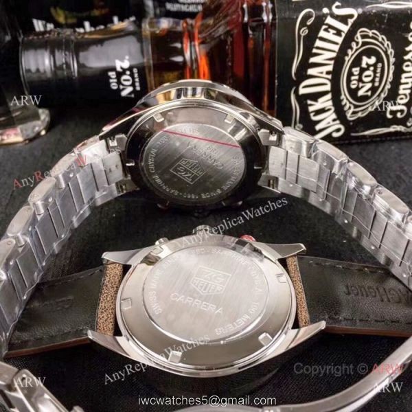 Stainless Steel Black Dial Tag Heuer Carrera Calibre 16 Replica Watch Stainless Steel Black Dial Tag Heuer Carrera Calibre 16 Replica Watch