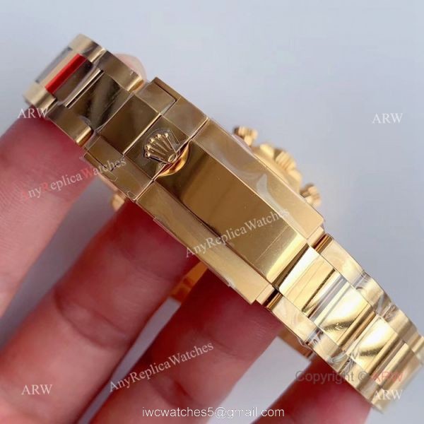New Black Rolex Daytona Yellow Gold Swiss Replica Watches From Noob Factory New Black Rolex Daytona Yellow Gold Swiss Replica Watches From Noob Factory