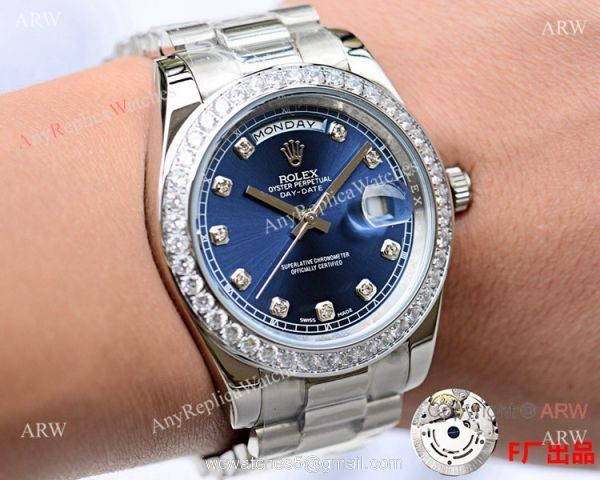 NEW UPGRADED Rolex Day Date 2 Blue Diamond Dial President Watch 41mm NEW UPGRADED Rolex Day Date 2 Blue Diamond Dial President Watch 41mm