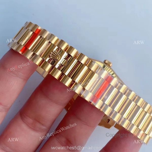 Noob Factory V3 Replica Rolex Presidential 41mm Yellow Gold Day Date ii Watch Noob Factory V3 Replica Rolex Presidential 41mm Yellow Gold Day Date ii Watch