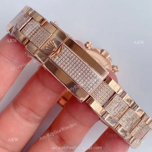 JH Factroy New Rolex Iced Out Diamond Watch Rolex Rainbow Daytona Everose Swiss Made JH Factroy New Rolex Iced Out Diamond Watch Rolex Rainbow Daytona Everose Swiss Made