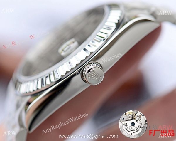 NEW UPGRADED Copy Rolex Datejust DJII 41mm Watches Stainless Steel Presidential Band Gray Dial NEW UPGRADED Copy Rolex Datejust DJII 41mm Watches Stainless Steel Presidential Band Gray Dial