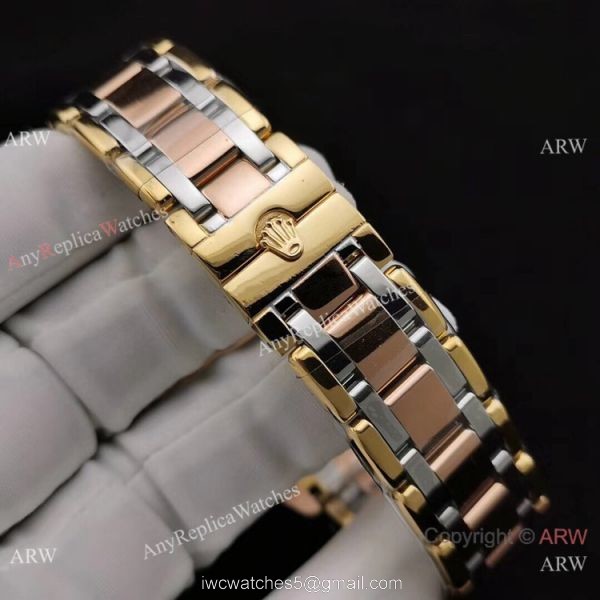 Copy Rolex DayDate Special Edition Men Watch Two Tone Rose Gold Diamond Copy Rolex DayDate Special Edition Men Watch Two Tone Rose Gold Diamond