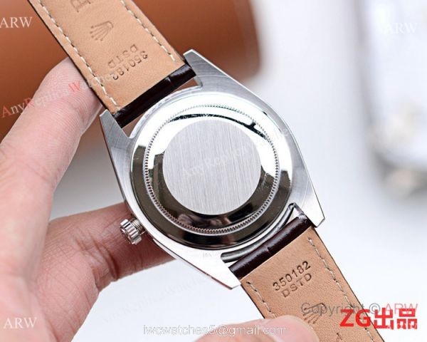 NEW UPGRADED Copy Rolex Datejust II Watch 41mm Diamond Markers Leather Strap NEW UPGRADED Copy Rolex Datejust II Watch 41mm Diamond Markers Leather Strap