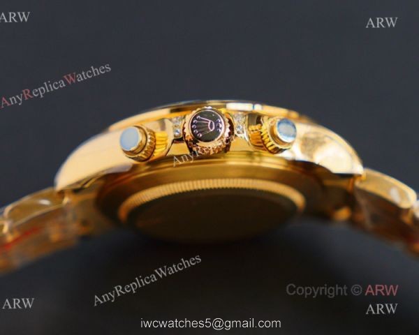 JH Factory Replica Rolex Tiger Eye Rose Gold Rolex Daytona 116588 TBR Diamond Watch JH Factory Replica Rolex Tiger Eye Rose Gold Rolex Daytona 116588 TBR Diamond Watch