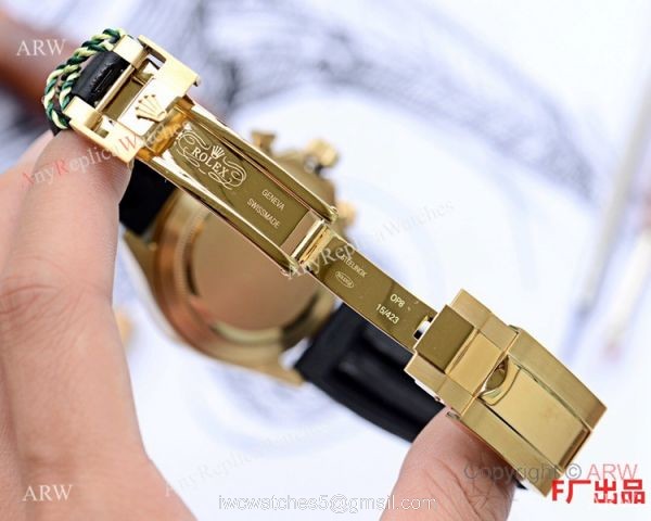 Best Replica Rolex Daytona Rubber Band Watch Gold Diamond Face 40mm Best Replica Rolex Daytona Rubber Band Watch Gold Diamond Face 40mm
