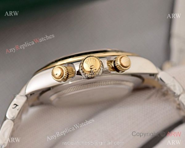 Copy Rolex Cosmograph Daytona 40 Watch Brown Dial with Diamond Markers Copy Rolex Cosmograph Daytona 40 Watch Brown Dial with Diamond Markers