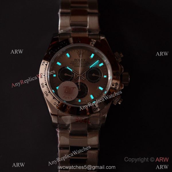 Swiss Quality Copy Rolex Comograph Daytona 40 Watch Ceramic Bezel Rhodium Grey Dial Swiss Quality Copy Rolex Comograph Daytona 40 Watch Ceramic Bezel Rhodium Grey Dial