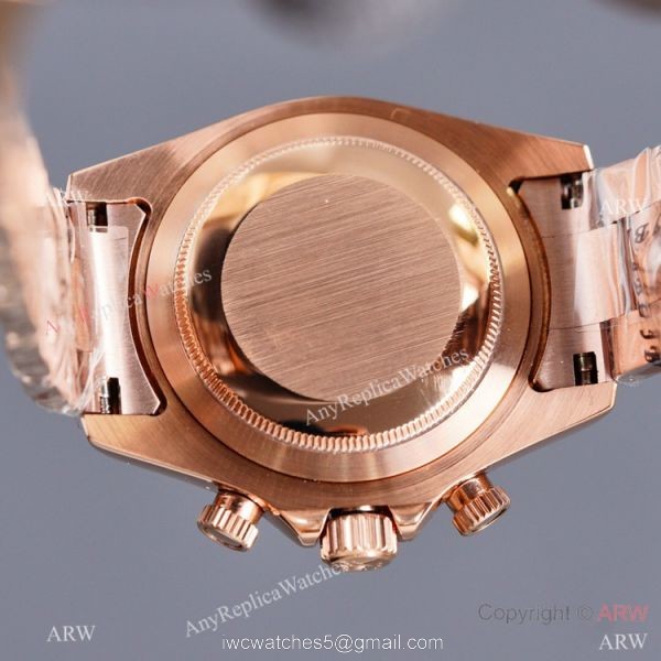Swiss Quality Copy Rolex Rose Gold Daytona 40 Watch Black Ceramic Bezel Chocolate Dial Swiss Quality Copy Rolex Rose Gold Daytona 40 Watch Black Ceramic Bezel Chocolate Dial