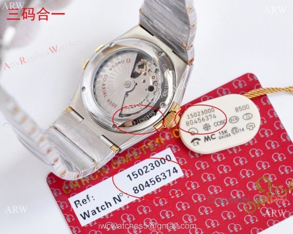 Swiss Quality Clone Omega Double Eagle Couple Watches Silver Dial Diamond Bezel 38mm and 27mm Swiss Quality Clone Omega Double Eagle Couple Watches Silver Dial Diamond Bezel 38mm and 27mm