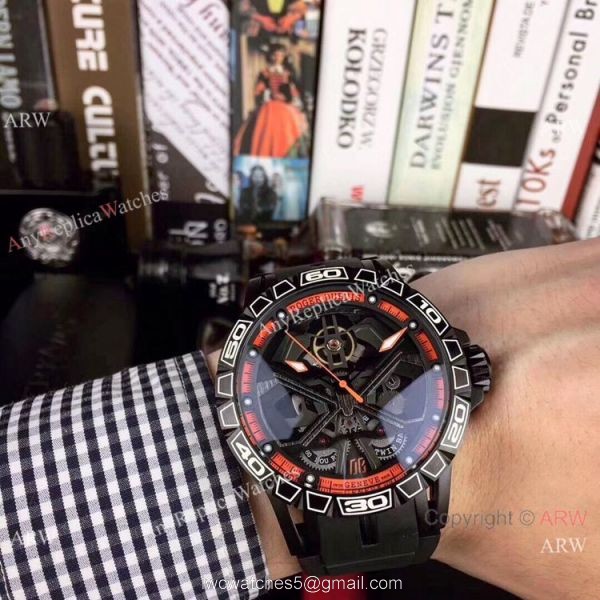 Copy Roger Dubuis Excalibur Lamborghini Huracan Extra Large Face Mens Watches Copy Roger Dubuis Excalibur Lamborghini Huracan Extra Large Face Mens Watches