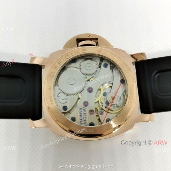 Officine Panerai Luminor Marina Rose Gold Fake Panerai Watch 44mm PAM00111 Officine Panerai Luminor Marina Rose Gold Fake Panerai Watch 44mm PAM00111