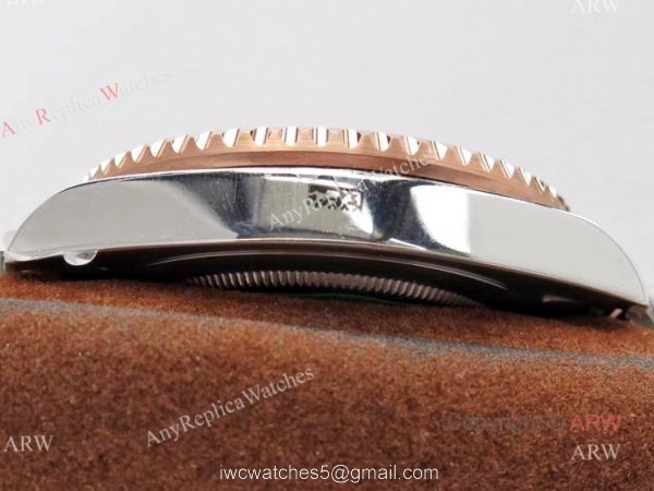 Best VR Factory Replica Rolex GMT Root Beer Real 18k Two Tone Rose Gold Swiss Watch Best VR Factory Replica Rolex GMT Root Beer Real 18k Two Tone Rose Gold Swiss Watch