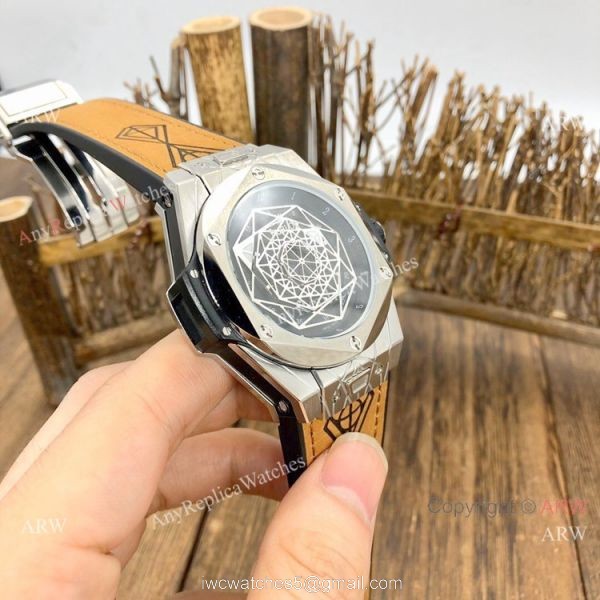 Best Replica Hublot Big Bang Sang Bleu II Automatic Watches SS Case Best Replica Hublot Big Bang Sang Bleu II Automatic Watches SS Case