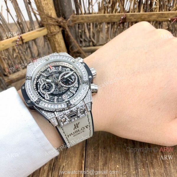 AAA Replica Hublot Big Bang Unico Sapphire Iced Out Watches AAA Replica Hublot Big Bang Unico Sapphire Iced Out Watches
