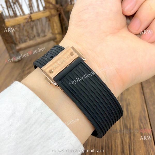 Top Grade Hublot Big Bang Unico Sapphire Watch Rose Gold Iced Out Bracelet Top Grade Hublot Big Bang Unico Sapphire Watch Rose Gold Iced Out Bracelet
